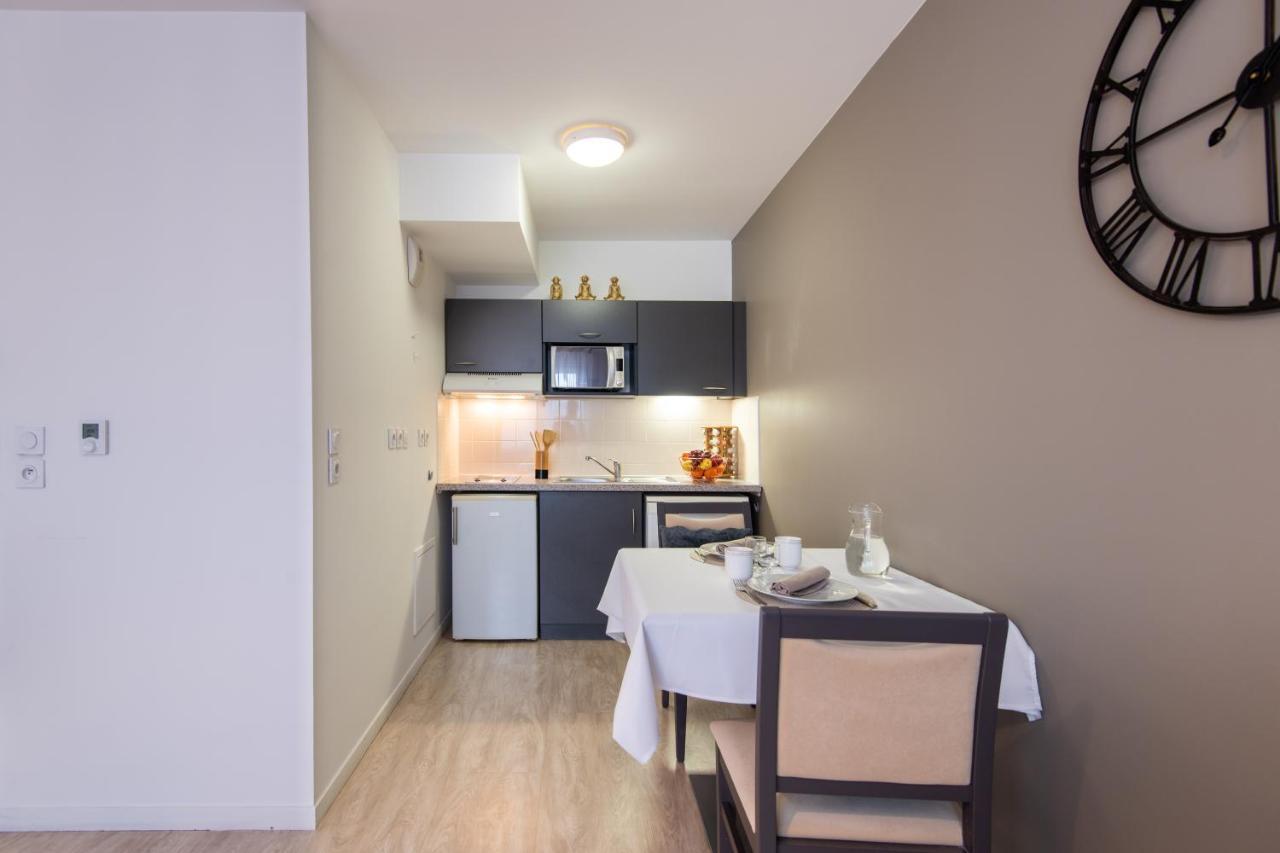 Terres De France - Appart Hotel Rouen Flaubert רואן מראה חיצוני תמונה