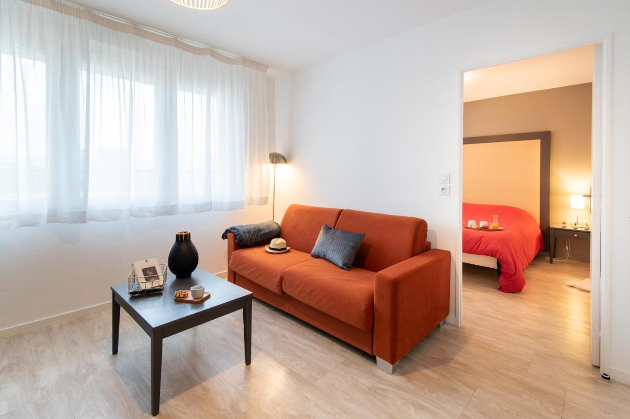 Terres De France - Appart Hotel Rouen Flaubert רואן מראה חיצוני תמונה